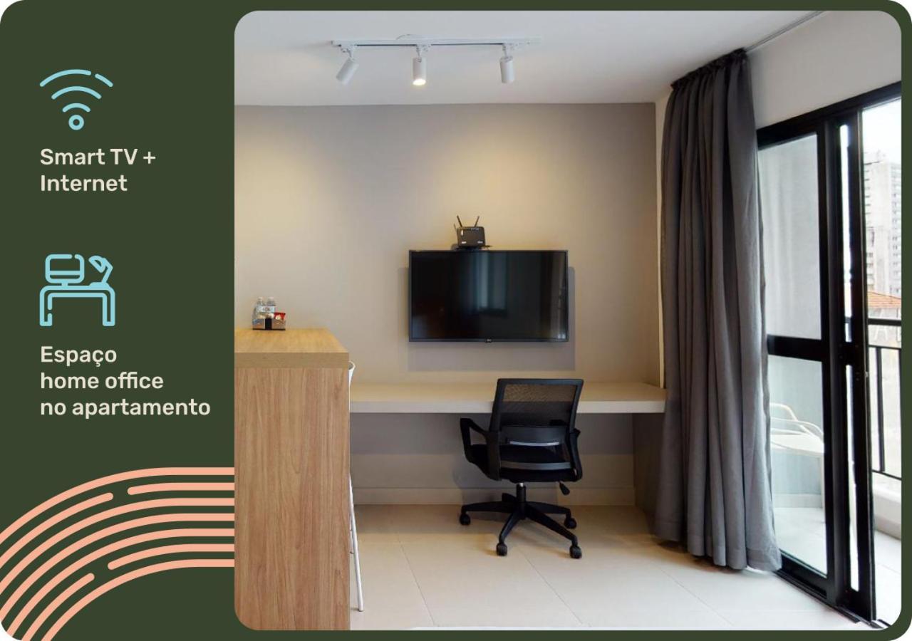 Nomah - Aptos Por Temporada Na Liberdade Apartment เซาเปาโล ภายนอก รูปภาพ