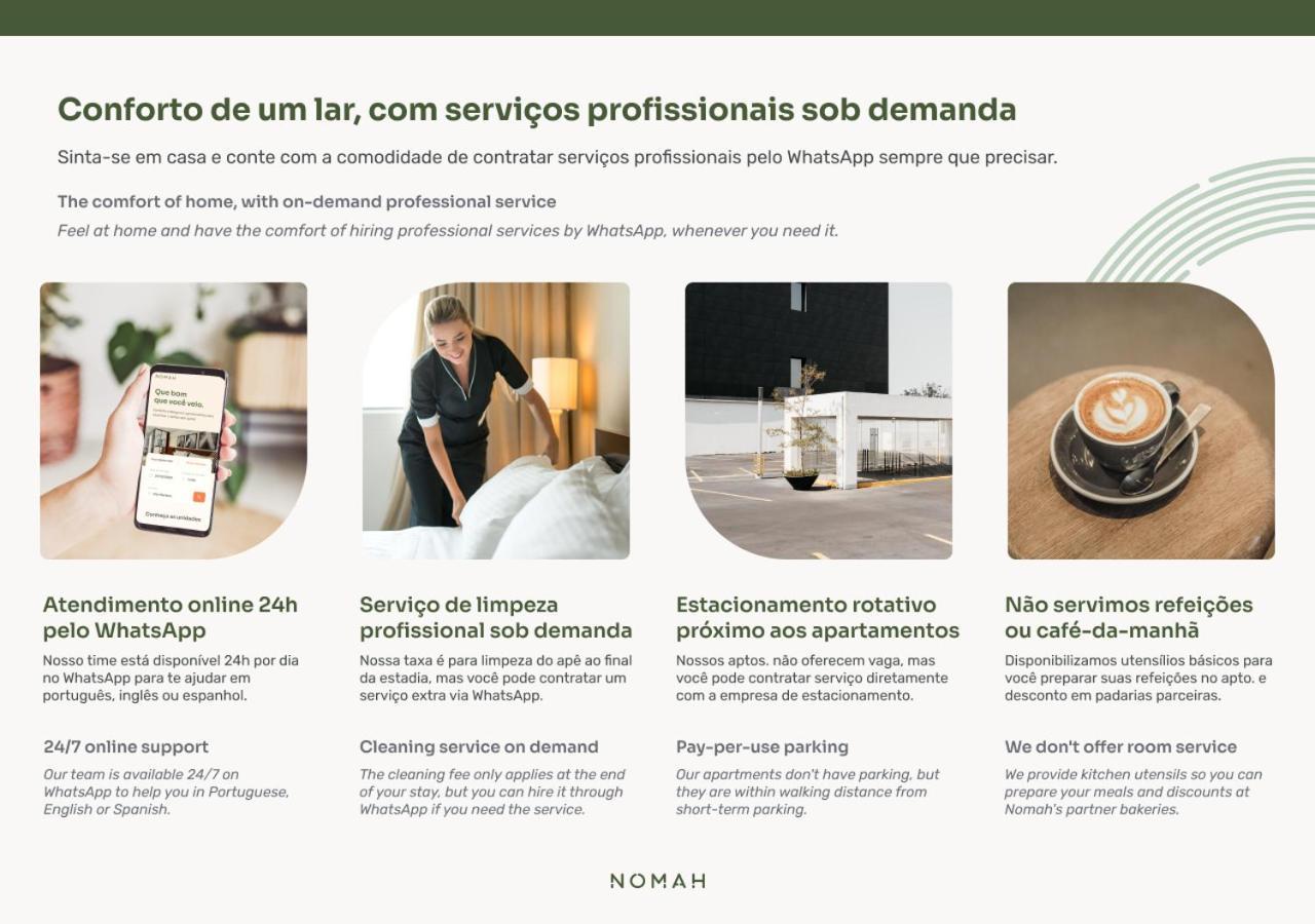 Nomah - Aptos Por Temporada Na Liberdade Apartment เซาเปาโล ภายนอก รูปภาพ